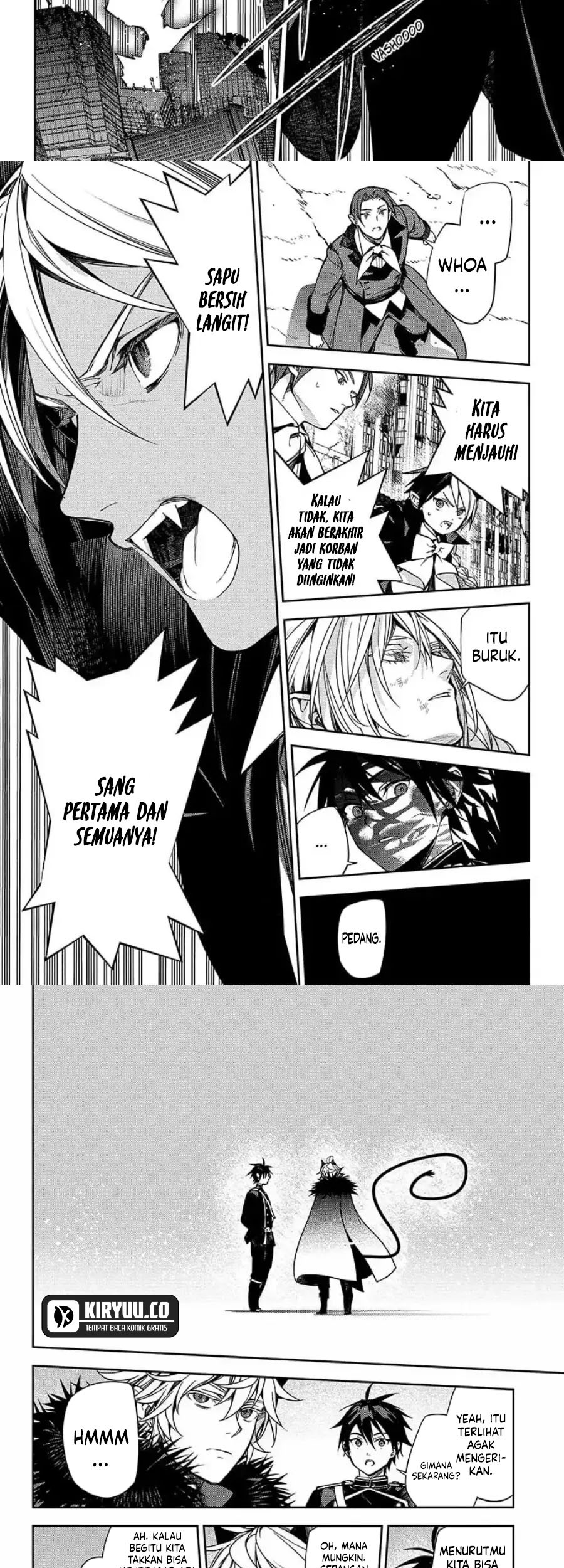 Owari no Seraph Chapter 136 Gambar 4