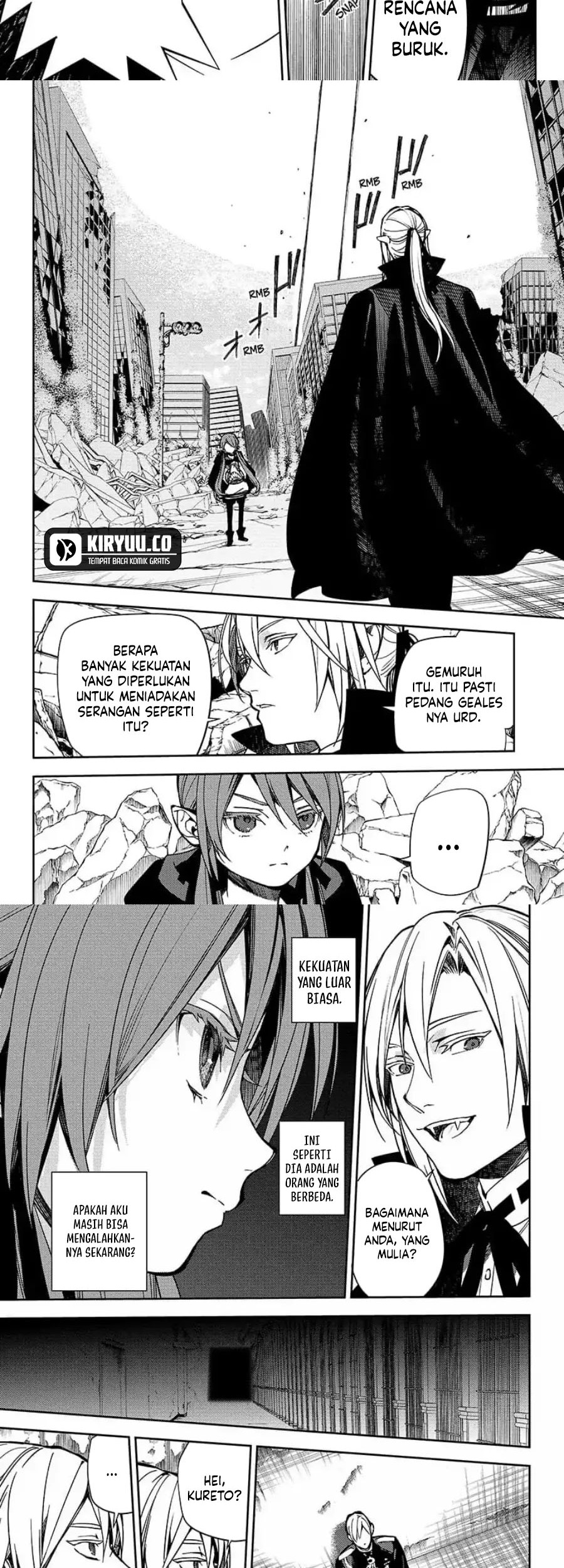 Owari no Seraph Chapter 136 Gambar 9