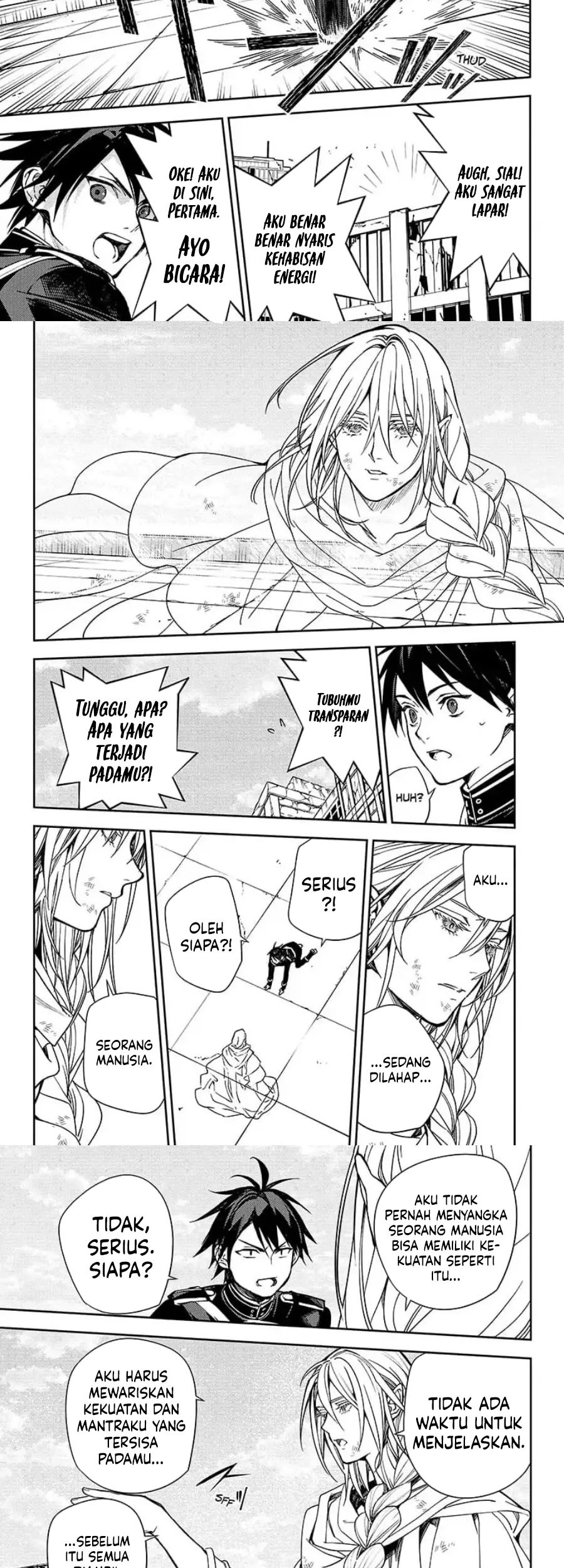 Owari no Seraph Chapter 136 Gambar 12