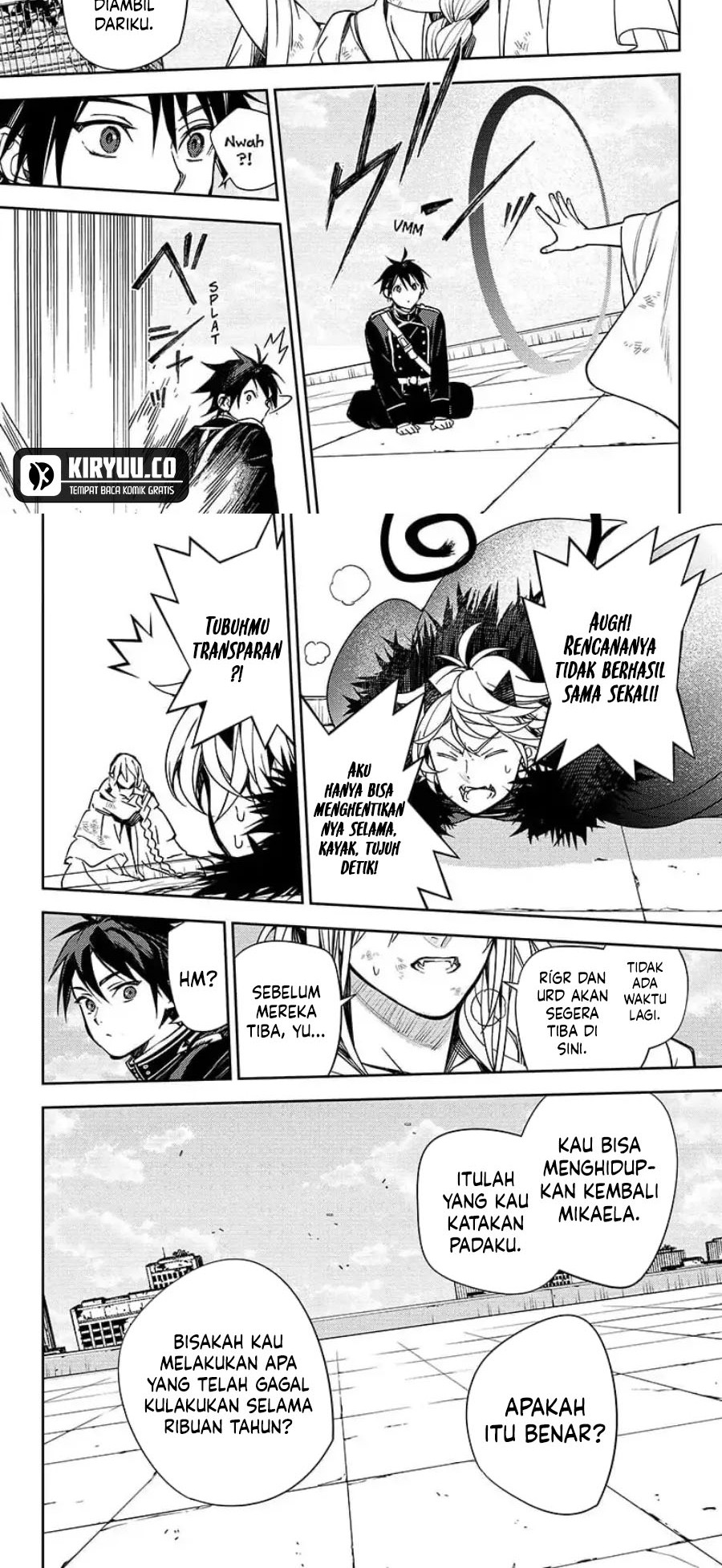 Owari no Seraph Chapter 136 Gambar 13
