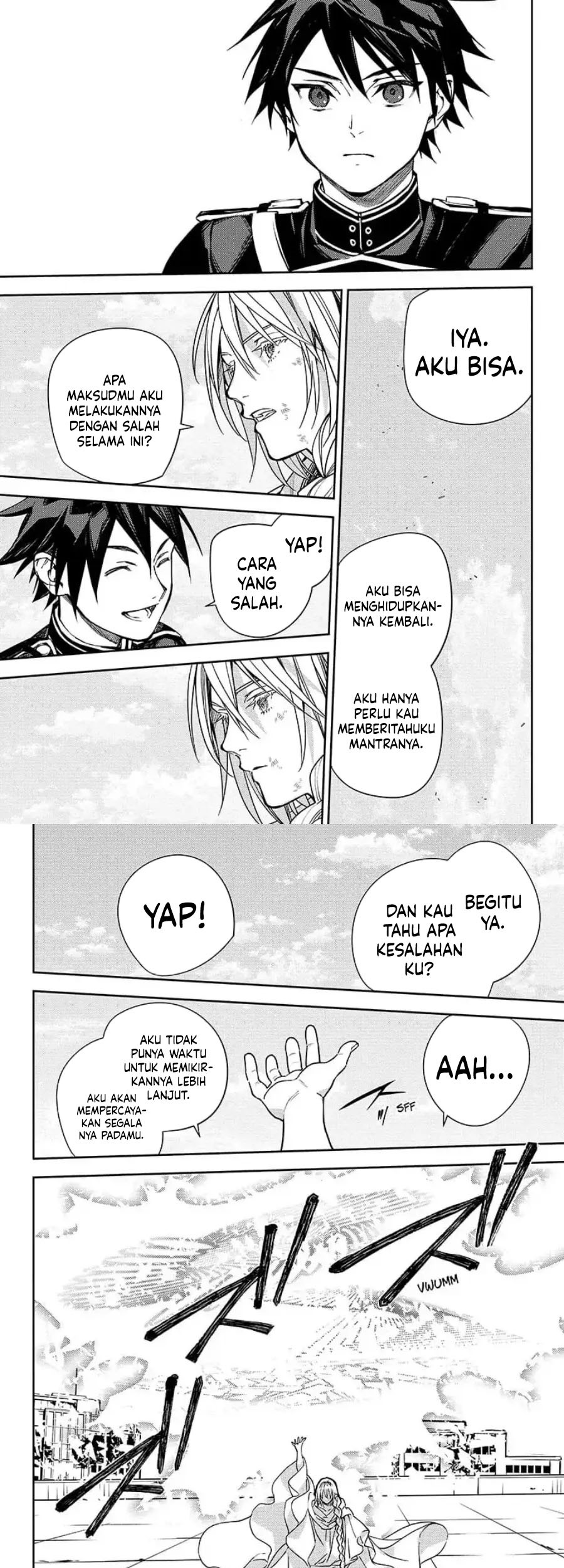 Owari no Seraph Chapter 136 Gambar 14
