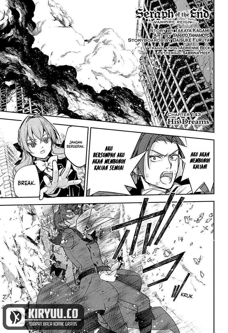 Owari no Seraph Chapter 143 Gambar 3