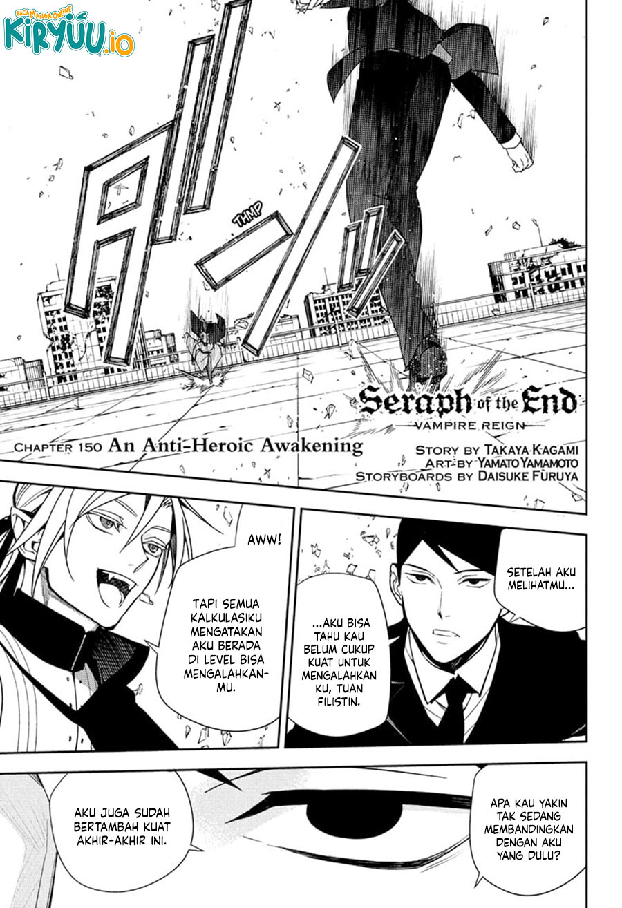 Baca Komik Owari no Seraph Chapter 150 Gambar 1