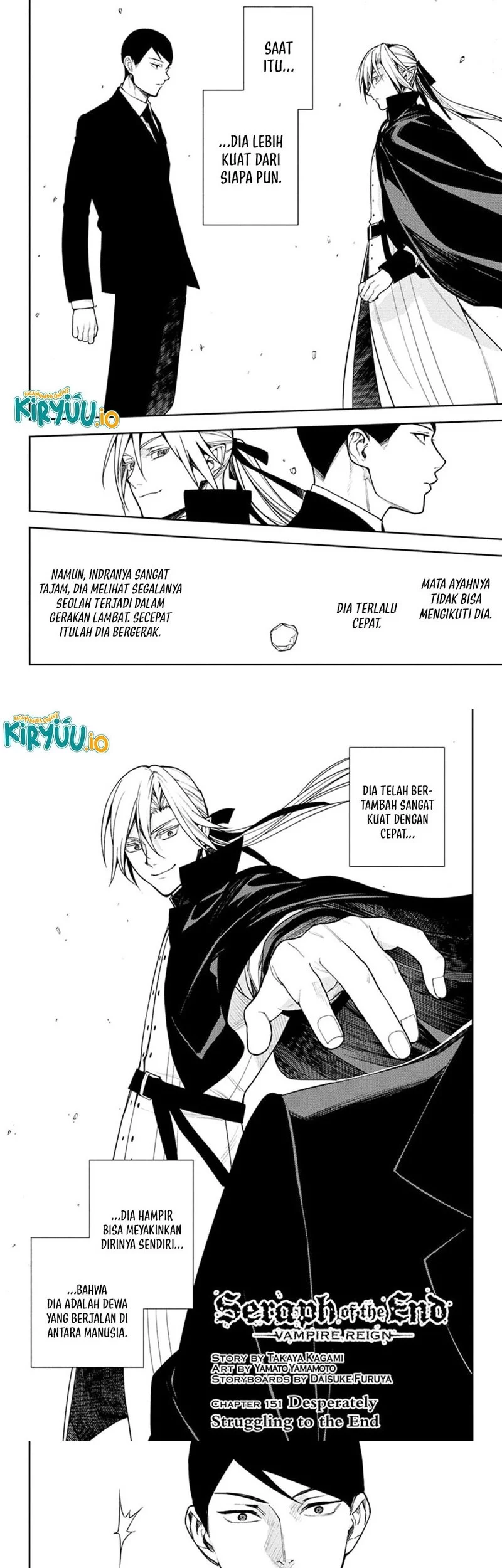 Baca  Owari no Seraph Chapter 151 Gambar 2