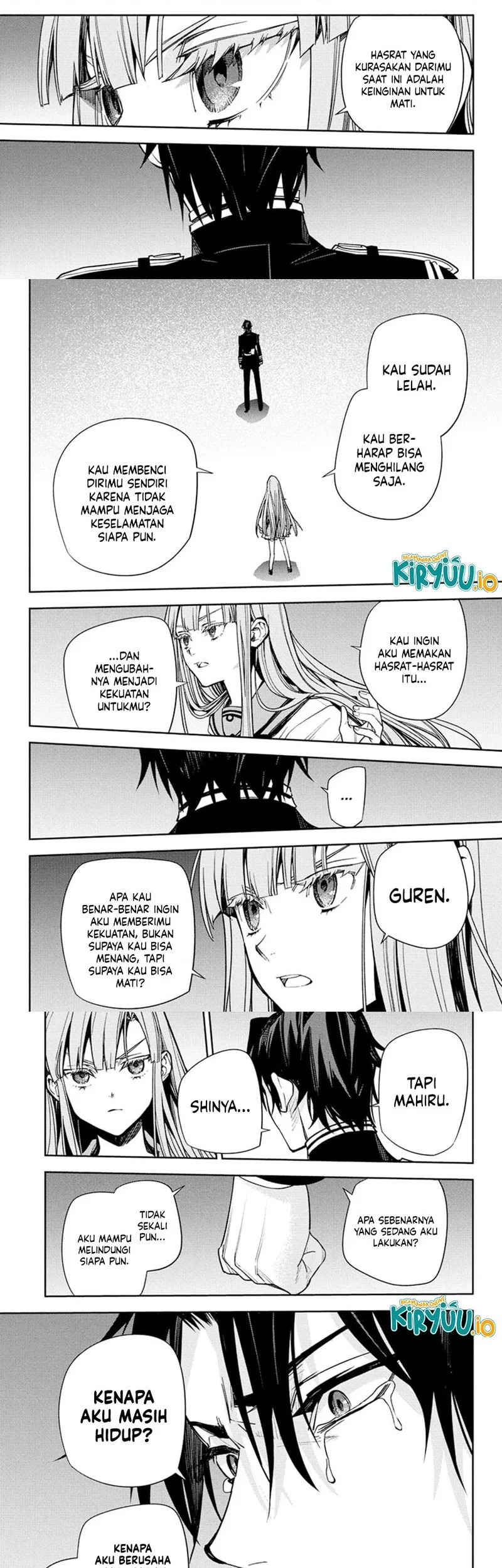 Owari no Seraph Chapter 151 Gambar 16