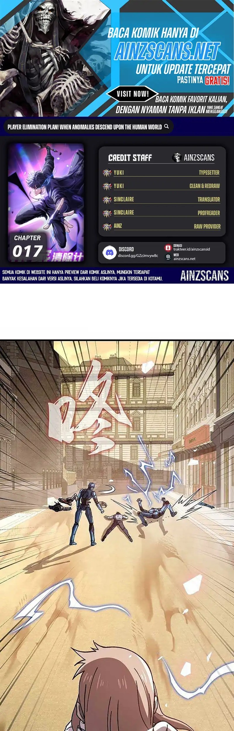 Baca Komik Player Elimination Plan! When the Mutation Descends Upon the World Chapter 17 Gambar 1
