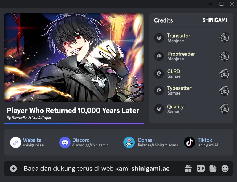 Baca Komik Player Who Returned 10,000 Years Later Chapter 125 Gambar 1