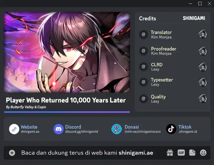 Baca Komik Player Who Returned 10,000 Years Later Chapter 130 Gambar 1