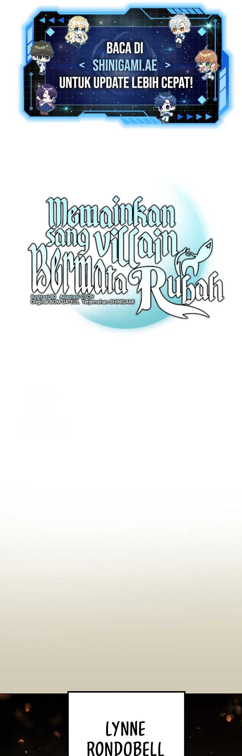 Baca Komik Playing The Perfect Fox-Eyed Villain Chapter 14 Gambar 1