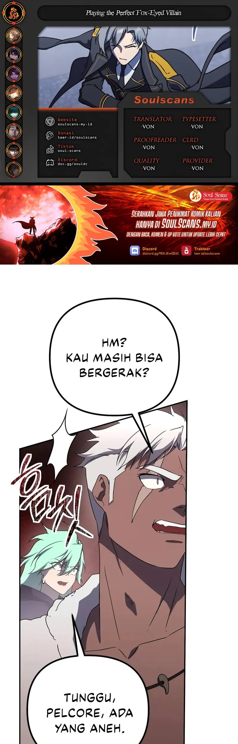 Baca Komik Playing The Perfect Fox-Eyed Villain Chapter 25 Gambar 1