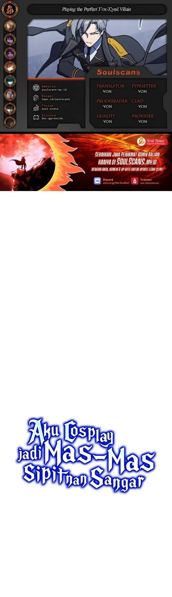 Baca Komik Playing The Perfect Fox-Eyed Villain Chapter 26 Gambar 1