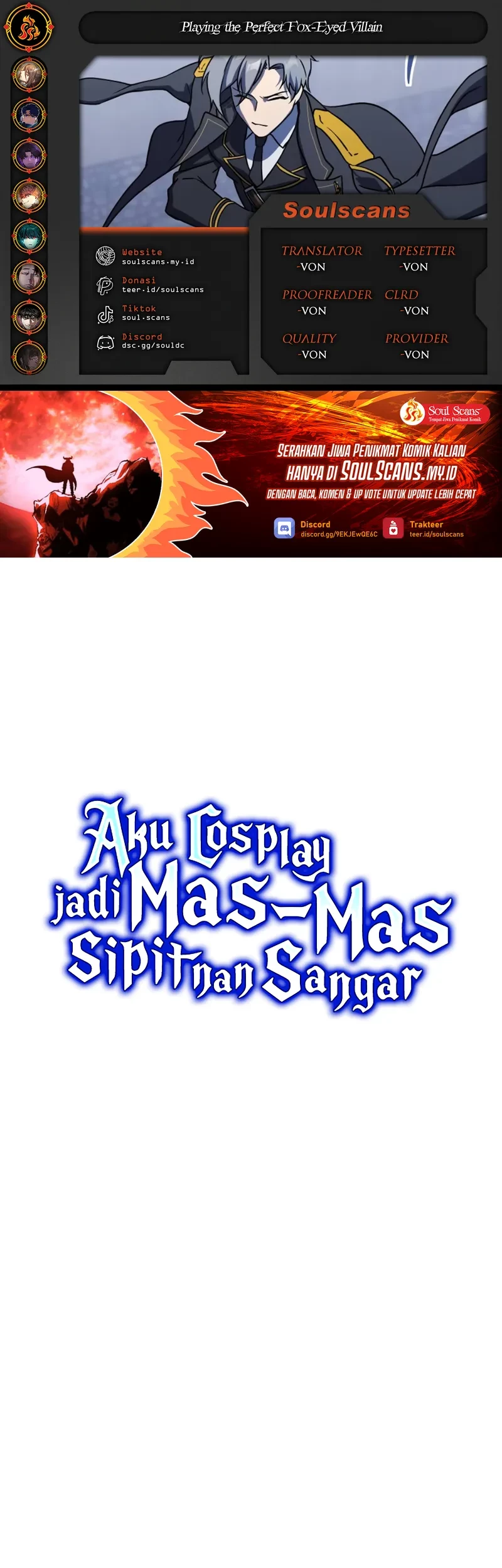 Baca Komik Playing The Perfect Fox-Eyed Villain Chapter 27 Gambar 1