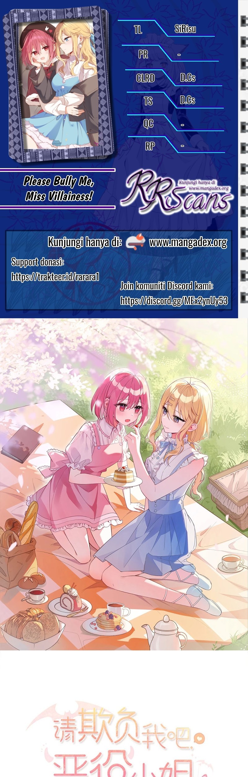 Baca Komik Please Bully Me, Miss Villainess! Chapter 125.5 Gambar 1