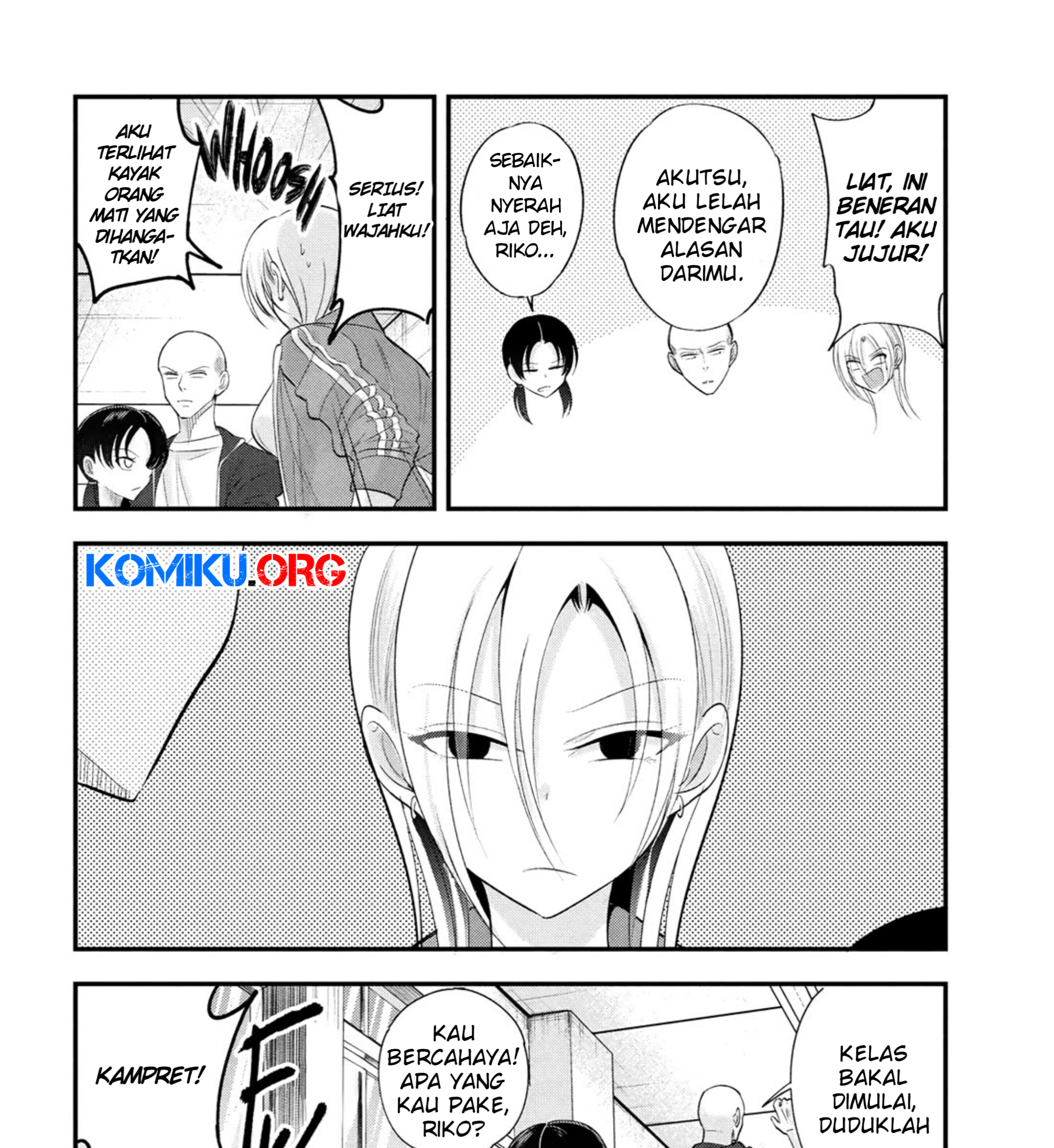 Please Go Home, Akutsu-san! Chapter 193 Gambar 4