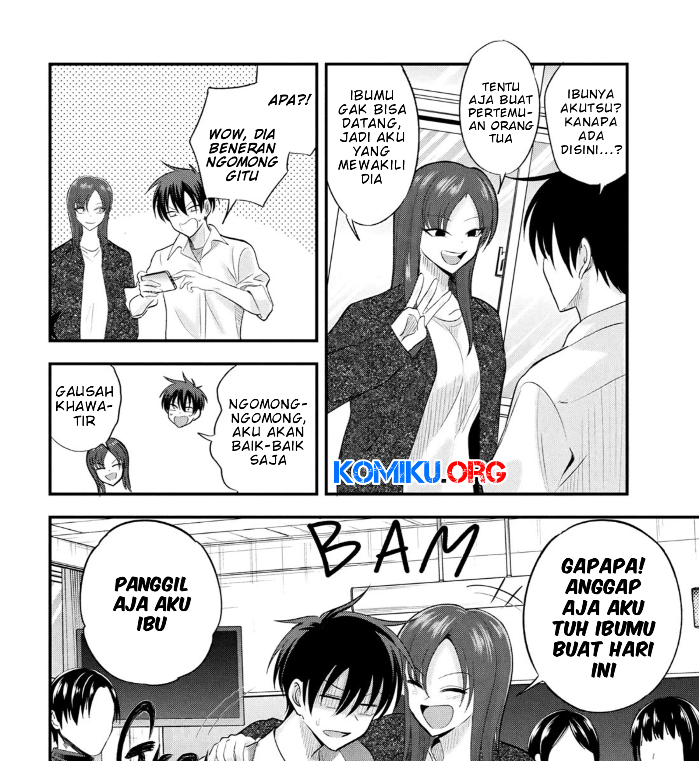 Please Go Home, Akutsu-san! Chapter 195 Gambar 4