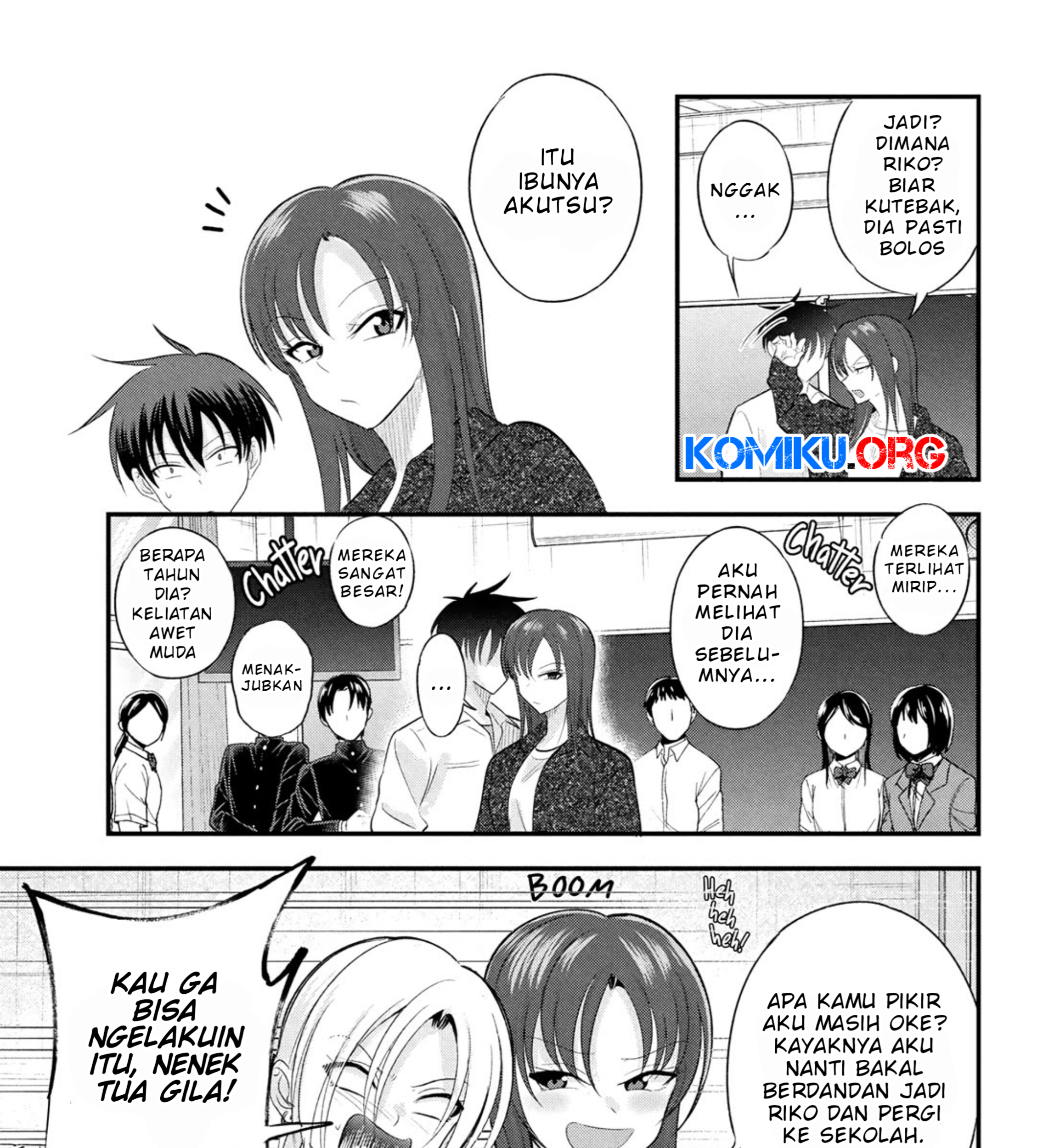 Please Go Home, Akutsu-san! Chapter 195 Gambar 6