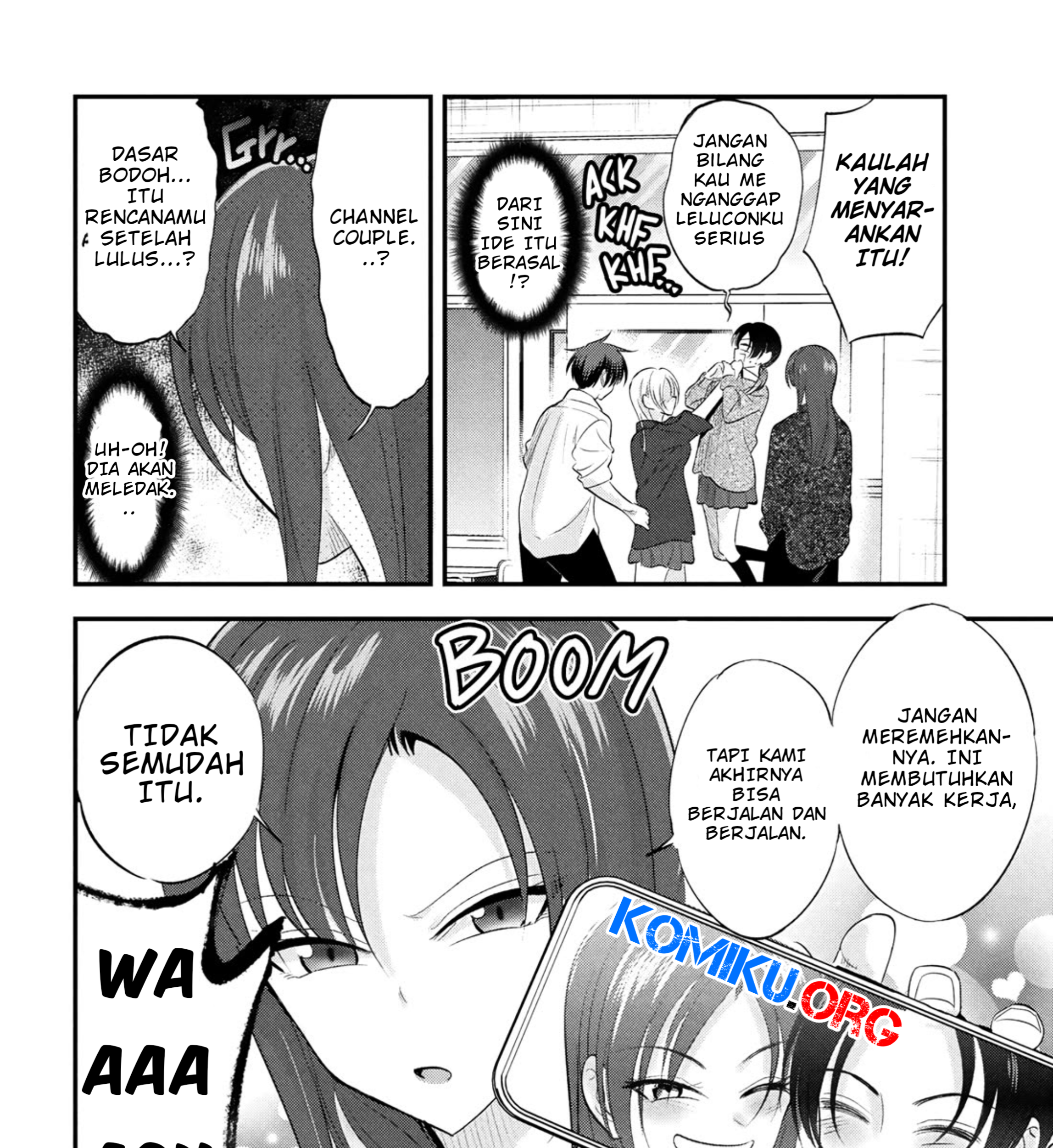 Please Go Home, Akutsu-san! Chapter 195 Gambar 12