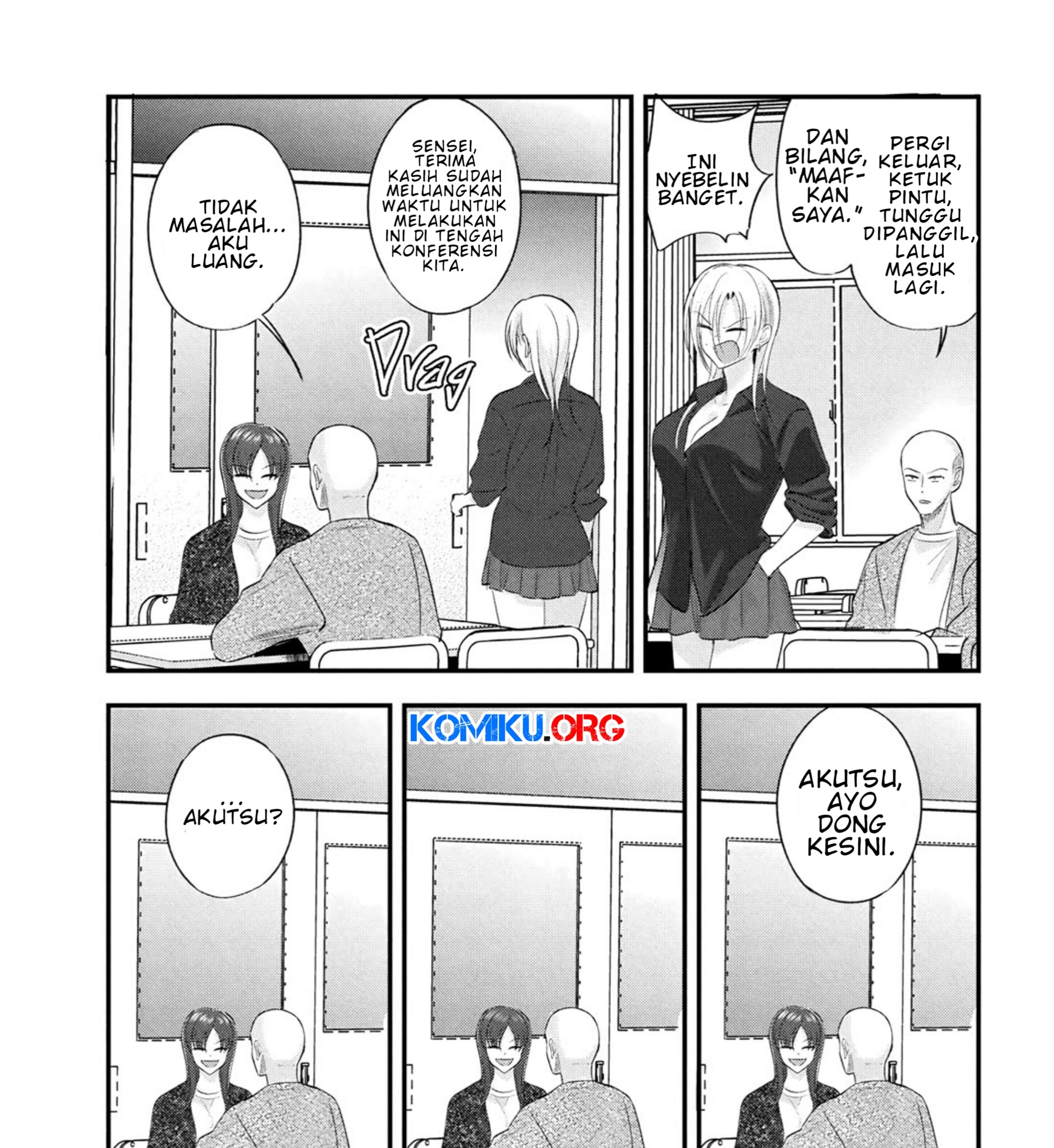 Please Go Home, Akutsu-san! Chapter 196 Gambar 18