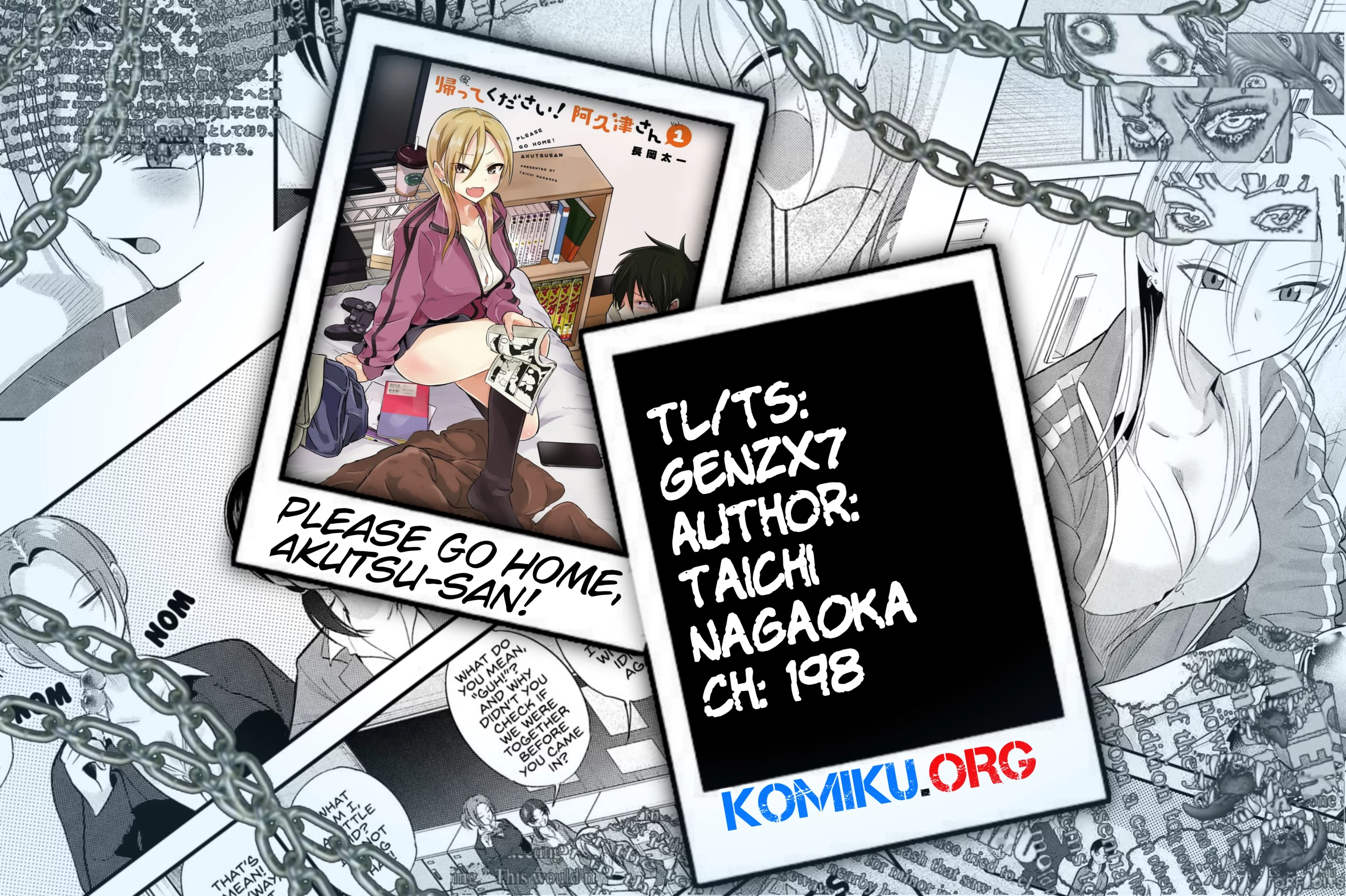 Baca Komik Please Go Home, Akutsu-san! Chapter 198 Gambar 1