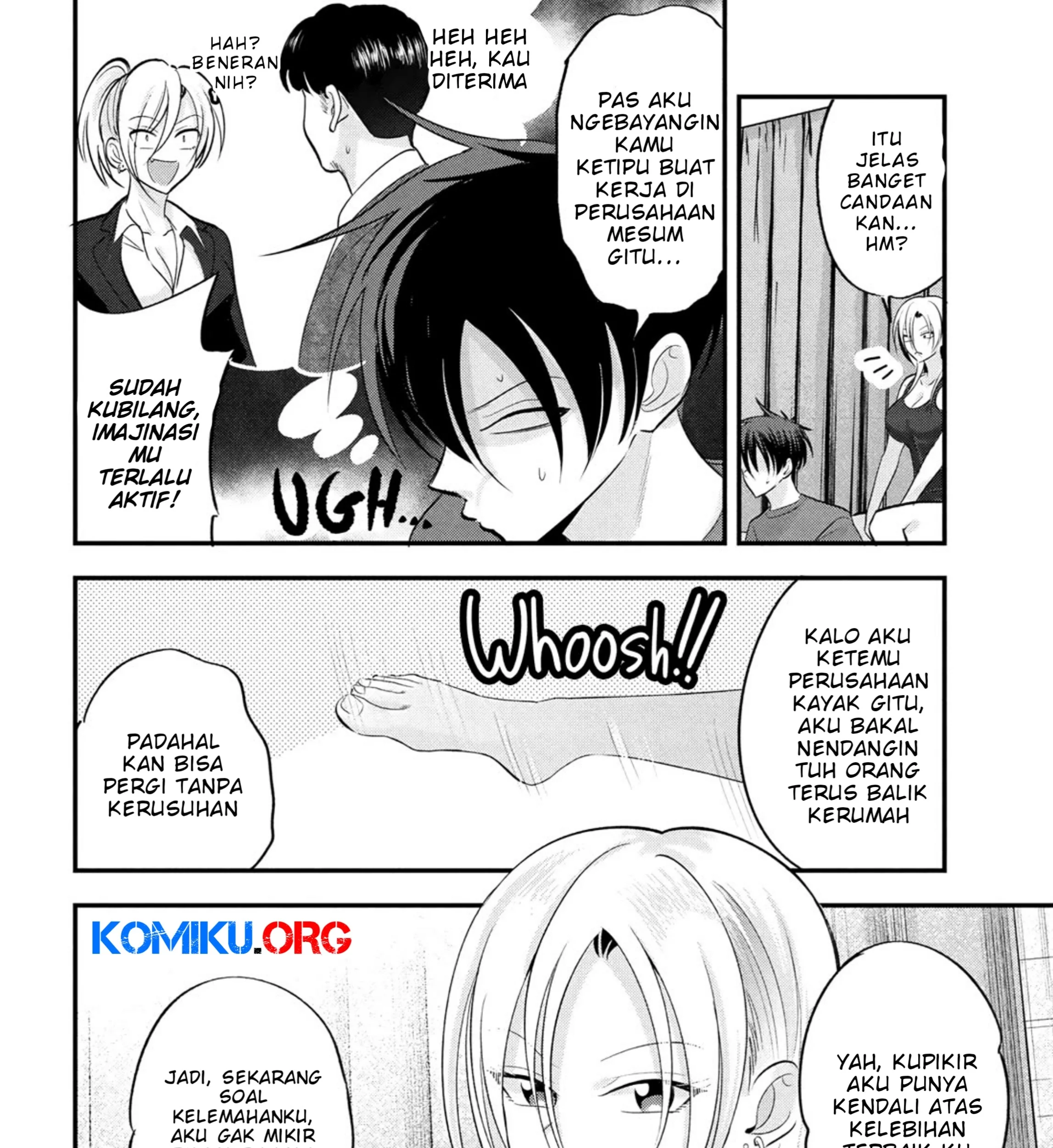 Please Go Home, Akutsu-san! Chapter 198 Gambar 12