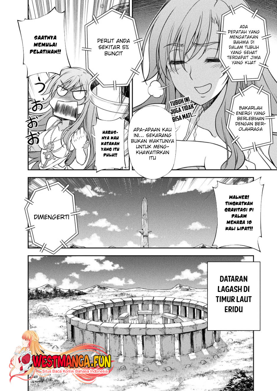 Ponkotsu megami no isekai sousei-roku Chapter 10 Gambar 31