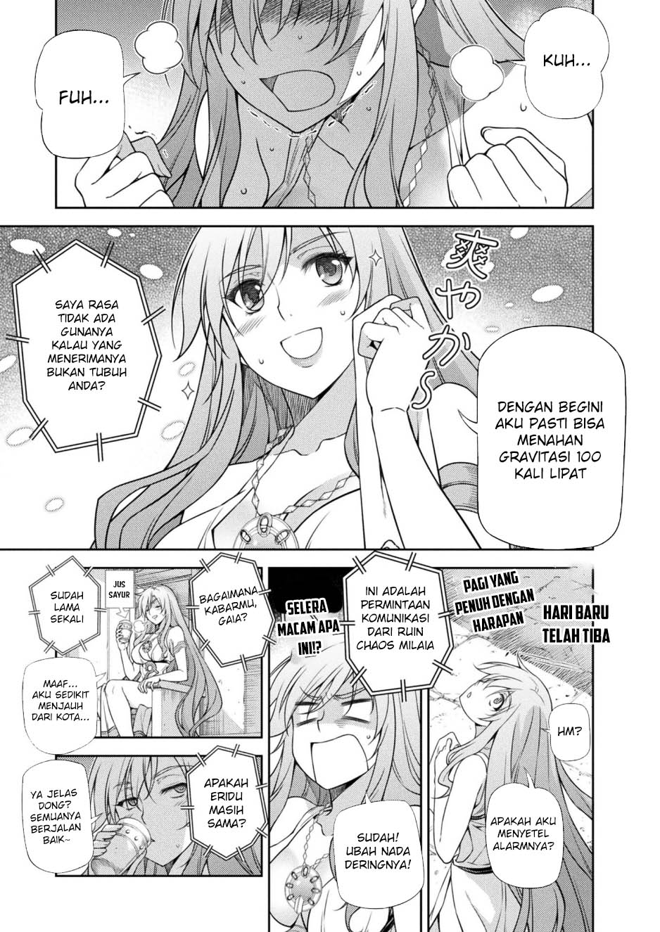 Ponkotsu megami no isekai sousei-roku Chapter 10 Gambar 38