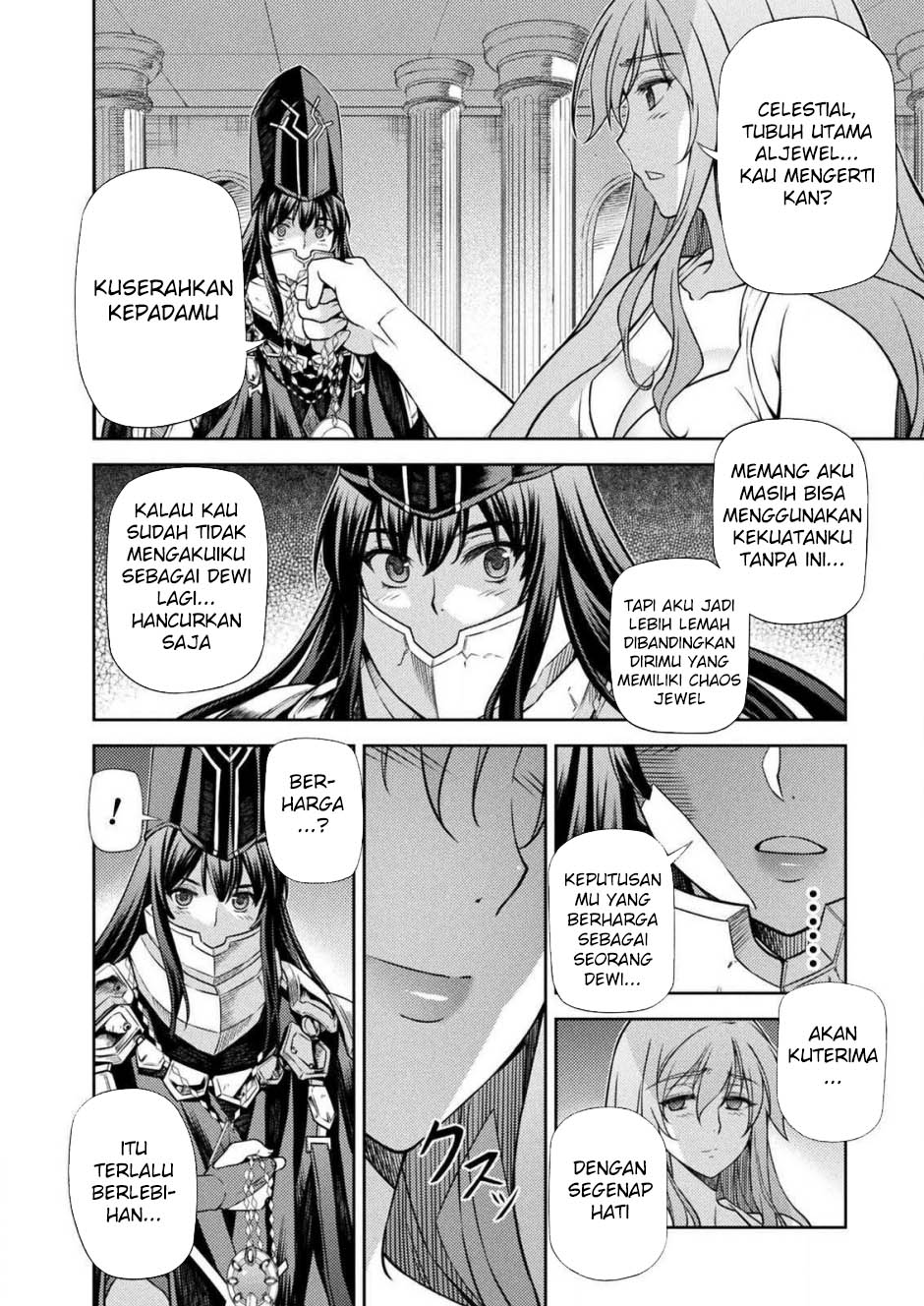 Ponkotsu megami no isekai sousei-roku Chapter 11 Gambar 38