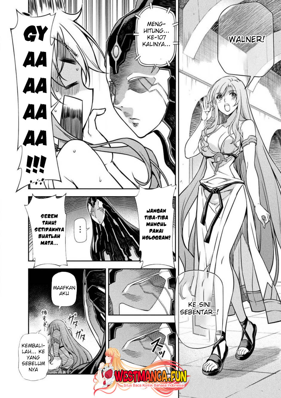 Ponkotsu megami no isekai sousei-roku Chapter 11 Gambar 50