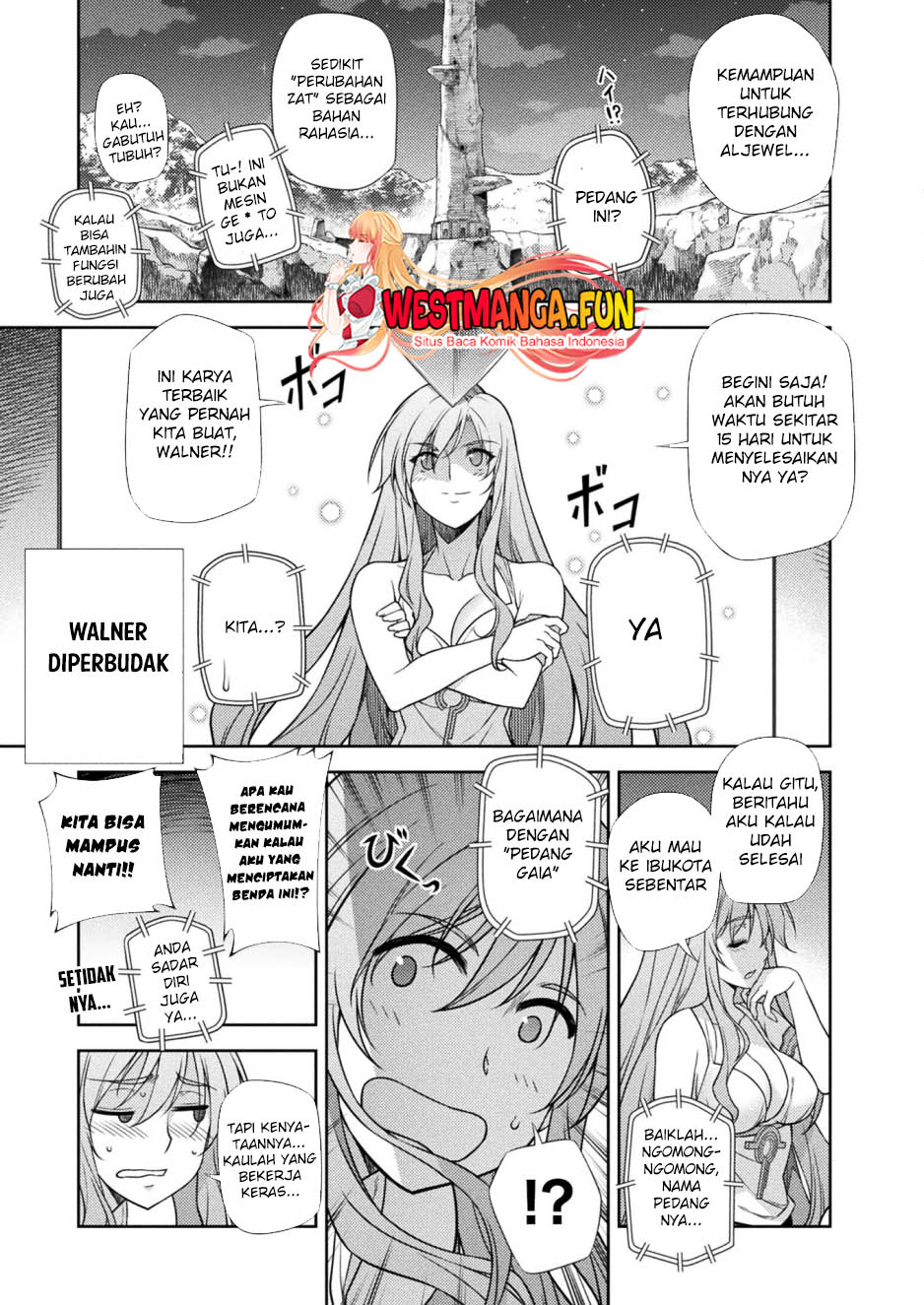 Ponkotsu megami no isekai sousei-roku Chapter 12 Gambar 10