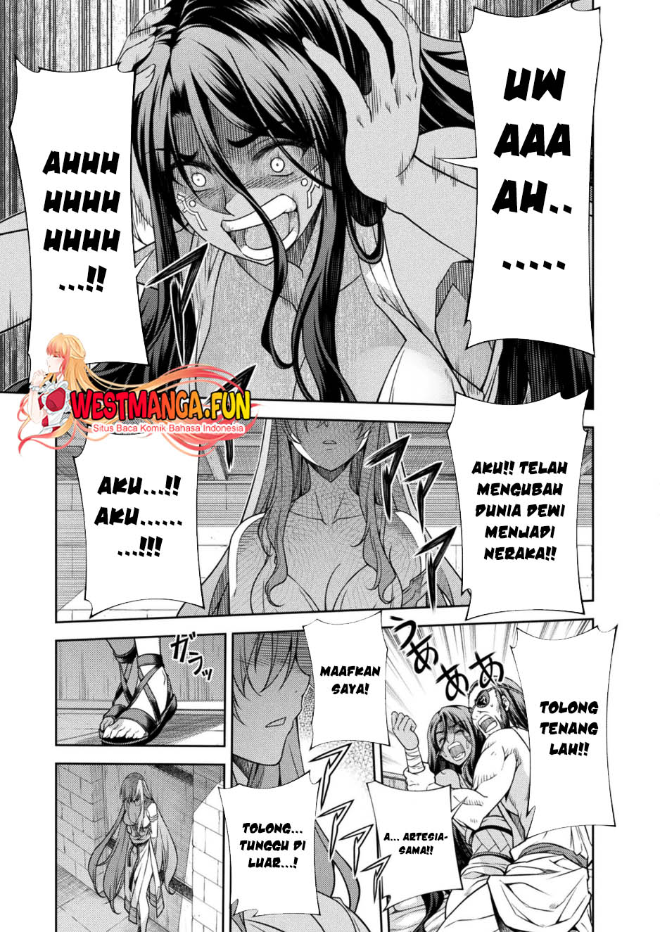 Ponkotsu megami no isekai sousei-roku Chapter 12 Gambar 19