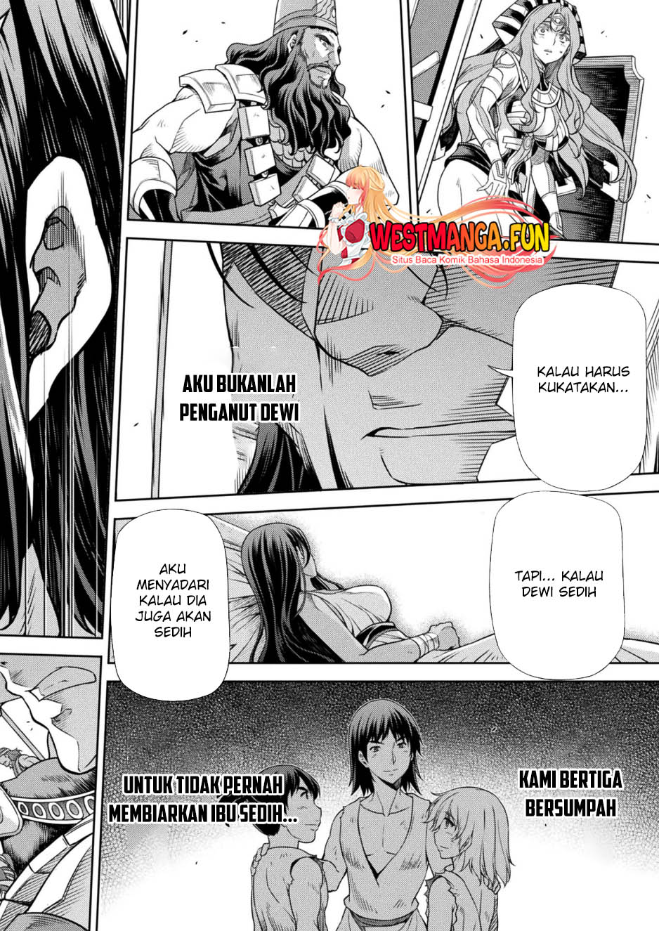 Ponkotsu megami no isekai sousei-roku Chapter 12 Gambar 56