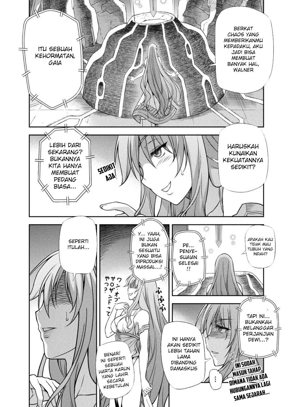 Ponkotsu megami no isekai sousei-roku Chapter 12 Gambar 9