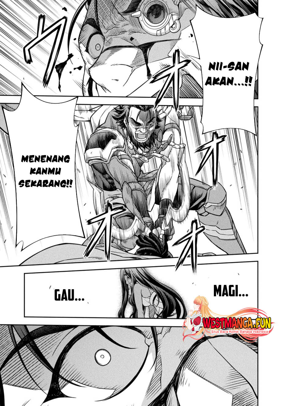 Ponkotsu megami no isekai sousei-roku Chapter 13 Gambar 43