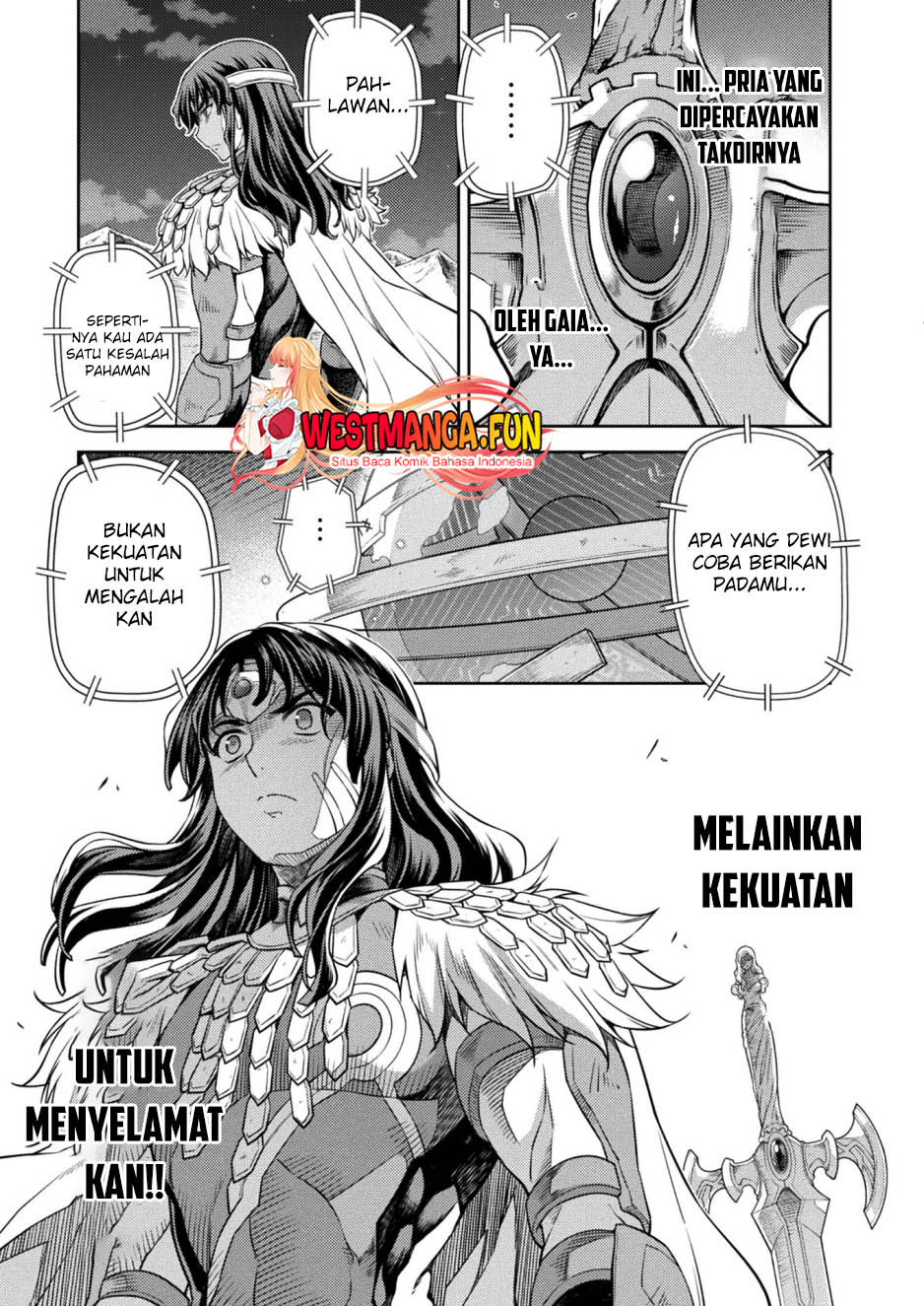Ponkotsu megami no isekai sousei-roku Chapter 14 Gambar 12
