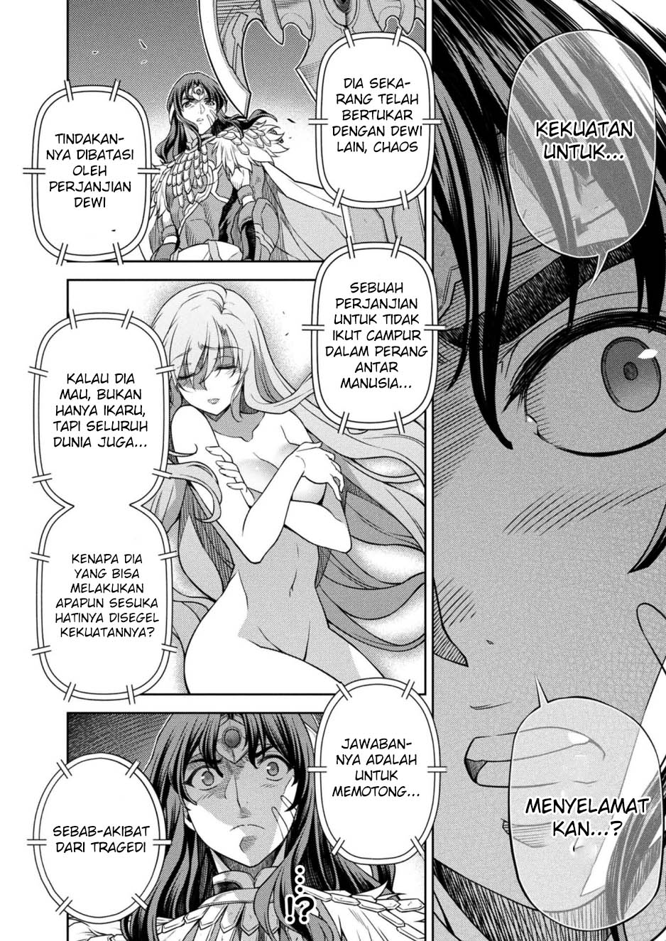 Ponkotsu megami no isekai sousei-roku Chapter 14 Gambar 13