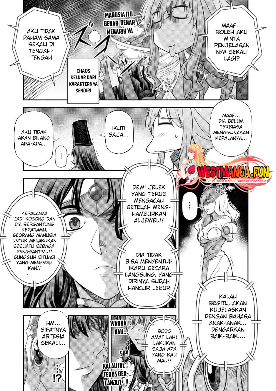 Ponkotsu megami no isekai sousei-roku Chapter 14 Gambar 18