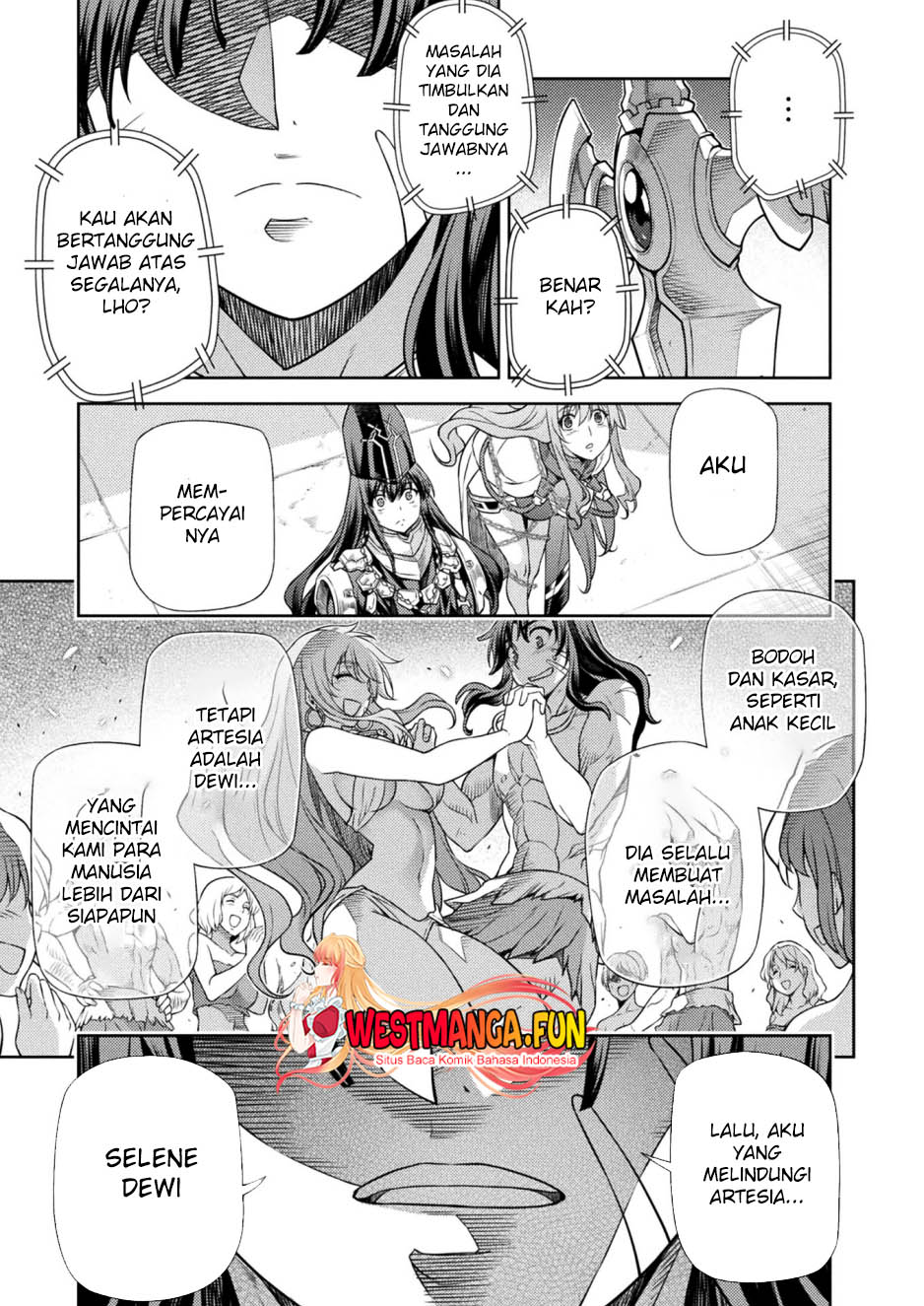 Ponkotsu megami no isekai sousei-roku Chapter 14 Gambar 20