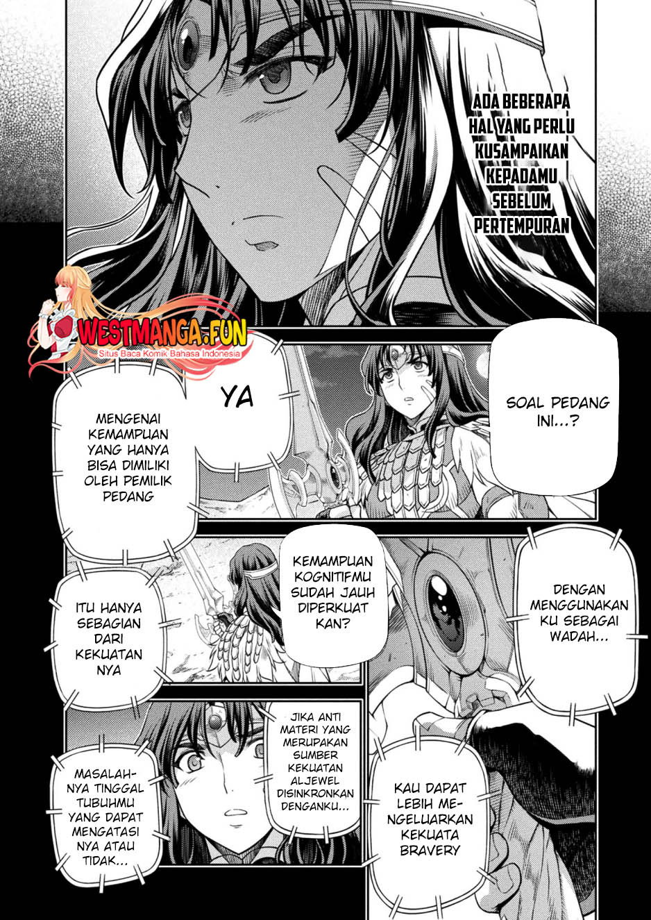 Ponkotsu megami no isekai sousei-roku Chapter 14 Gambar 29