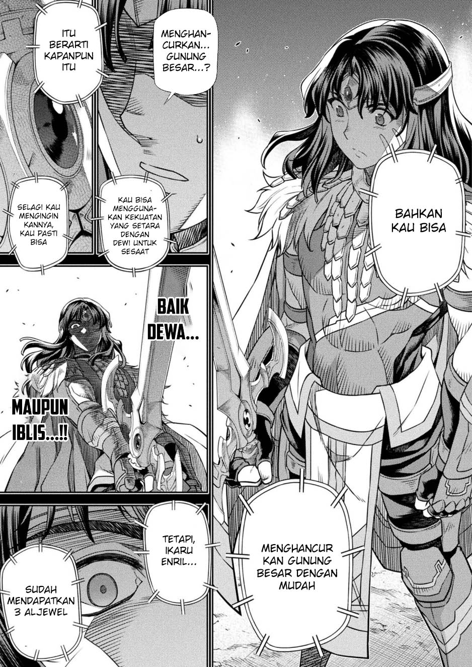 Ponkotsu megami no isekai sousei-roku Chapter 14 Gambar 30