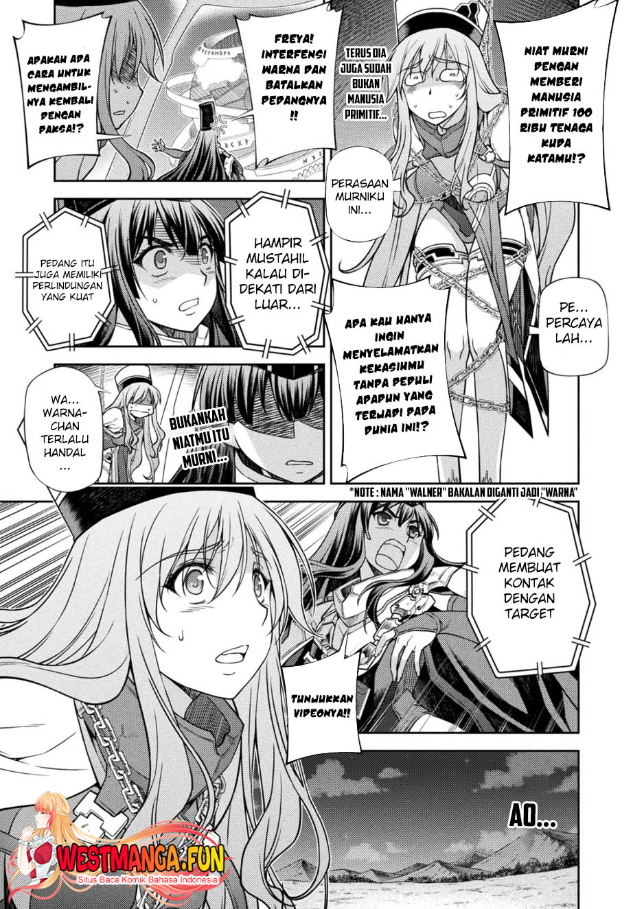 Ponkotsu megami no isekai sousei-roku Chapter 14 Gambar 4