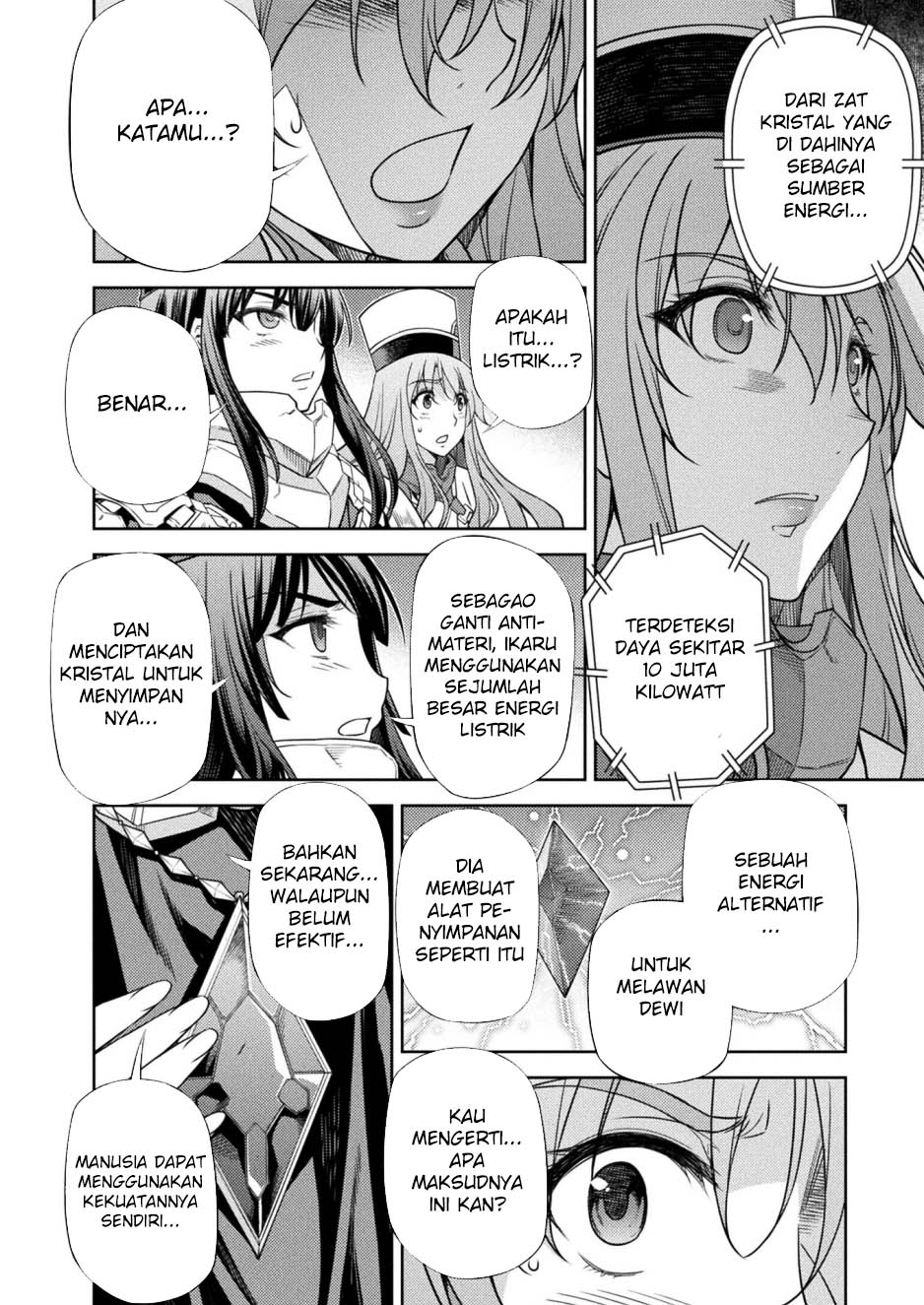 Ponkotsu megami no isekai sousei-roku Chapter 15 Gambar 42