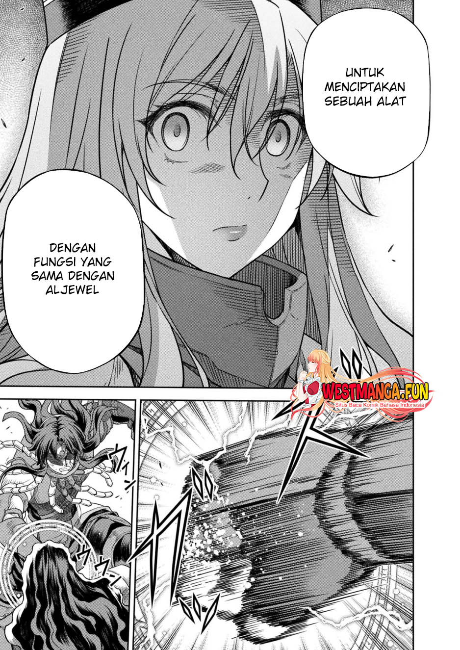 Ponkotsu megami no isekai sousei-roku Chapter 15 Gambar 43