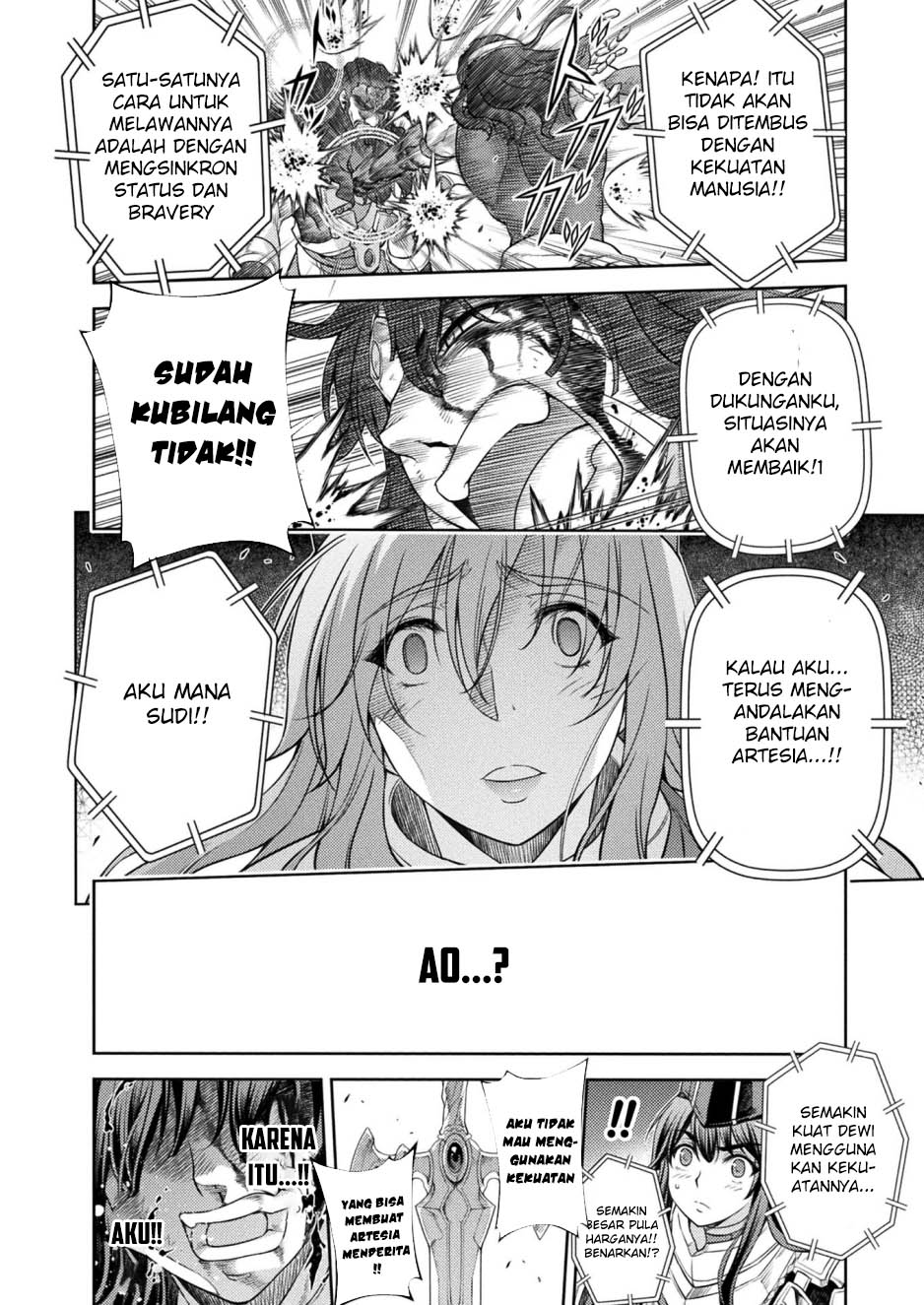 Ponkotsu megami no isekai sousei-roku Chapter 15 Gambar 46