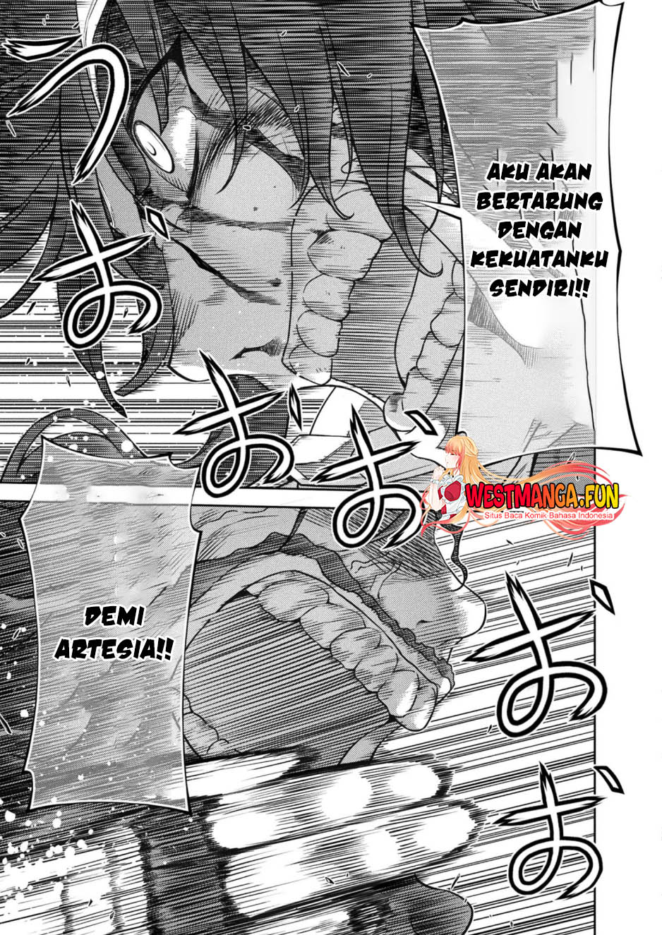 Ponkotsu megami no isekai sousei-roku Chapter 15 Gambar 47