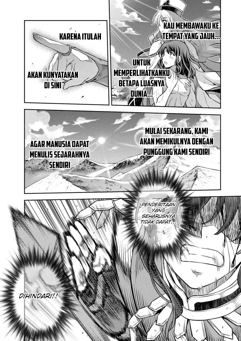 Ponkotsu megami no isekai sousei-roku Chapter 17 Gambar 23