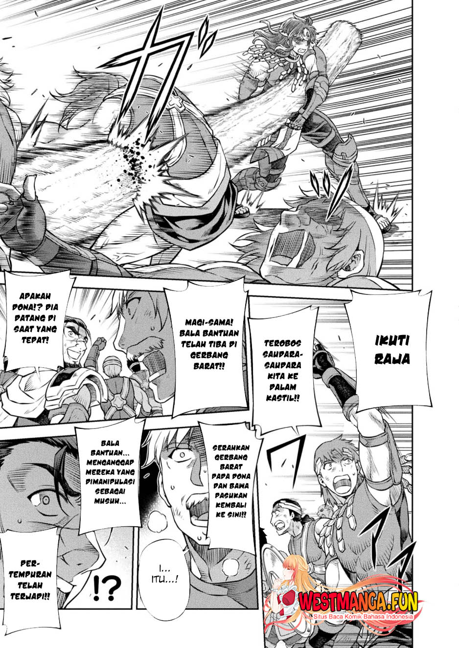 Ponkotsu megami no isekai sousei-roku Chapter 17 Gambar 45