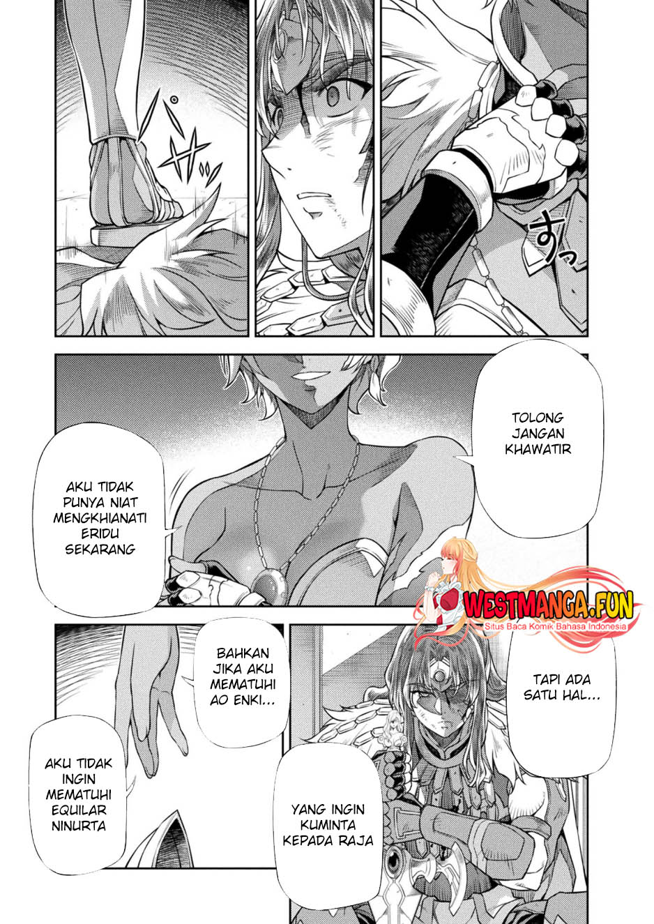 Ponkotsu megami no isekai sousei-roku Chapter 18 Gambar 20