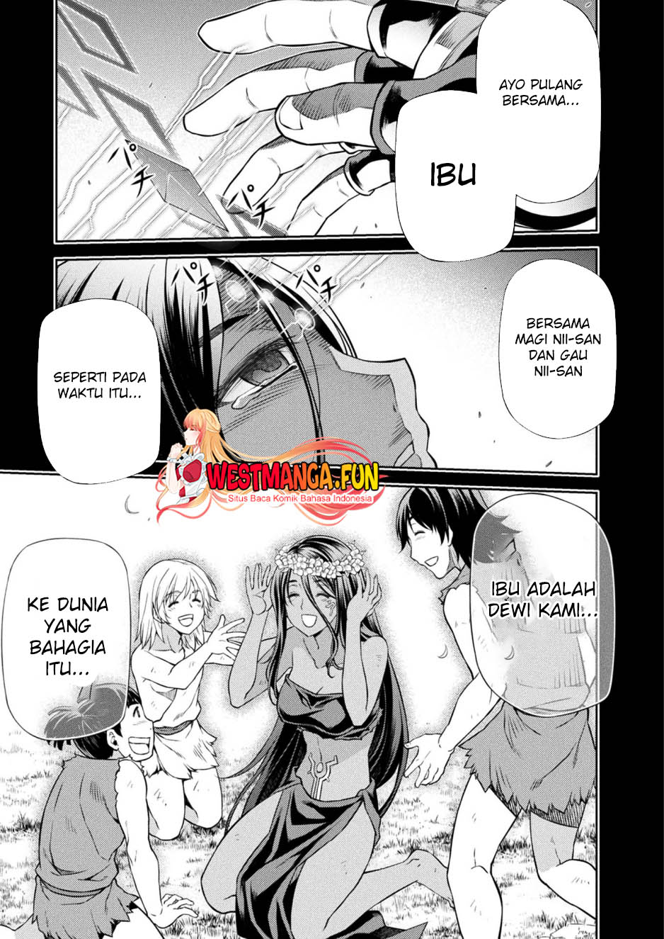 Ponkotsu megami no isekai sousei-roku Chapter 18 Gambar 35
