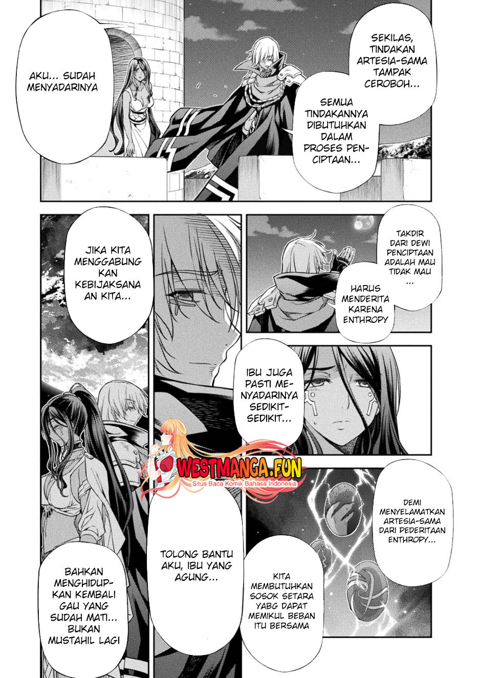 Ponkotsu megami no isekai sousei-roku Chapter 18 Gambar 41