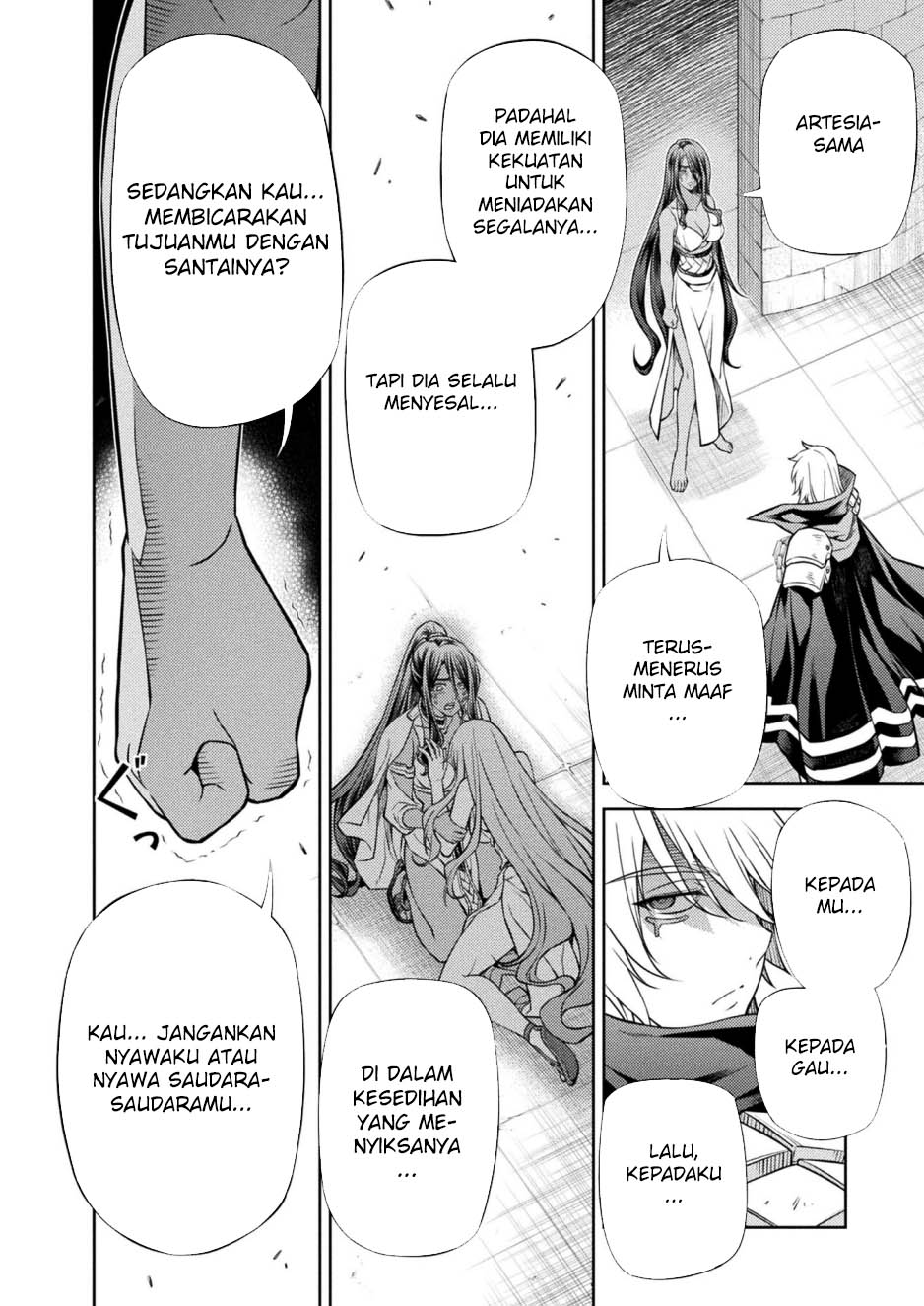 Ponkotsu megami no isekai sousei-roku Chapter 18 Gambar 44